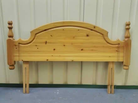 Photo of free Double Bed Head Board (Pine) (Moorhouse CA5) #1