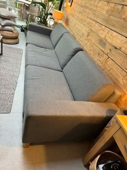 Photo of free Large grey sofa (Ealing Broadway) #2