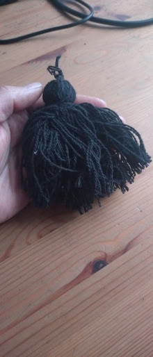 Photo of free Ten black tassles (Golcar, Huddersfield) #1