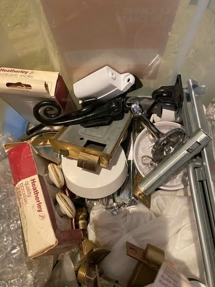 Photo of free Box of misc fixtures and fittings (Balham) #2