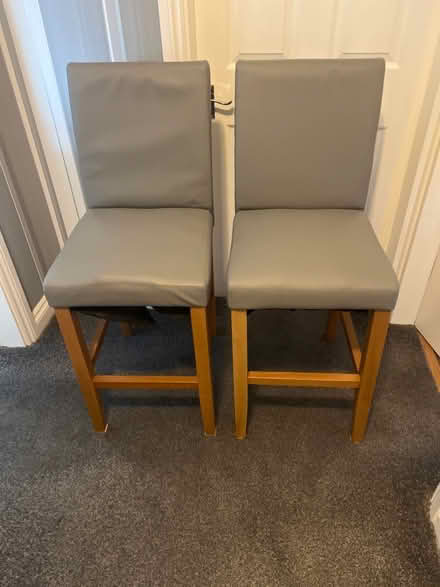 Photo of free Two breakfast bar chairs (BD18) #1