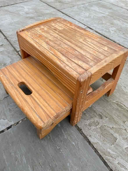 Photo of free Wooden step stool (Sydenham) #1