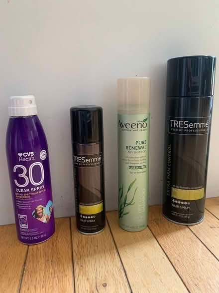 Photo of free Moving: Various Hair/Body Aerosols (Skillman/Princeton) #1