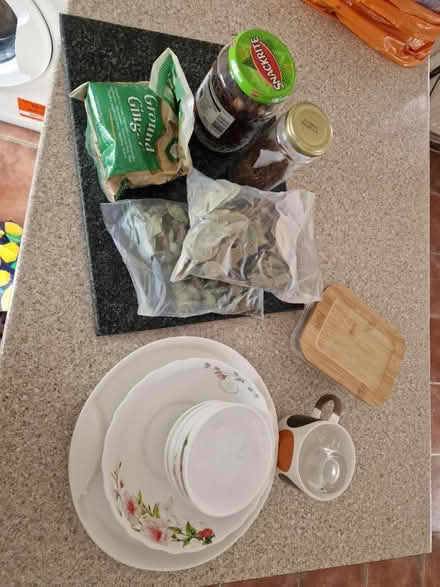 Photo of free Dishes and some herbs (B9) #1