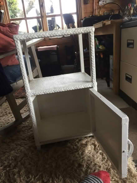 Photo of free Old Lloyd loom style cupboard (Coppull, PR7) #1