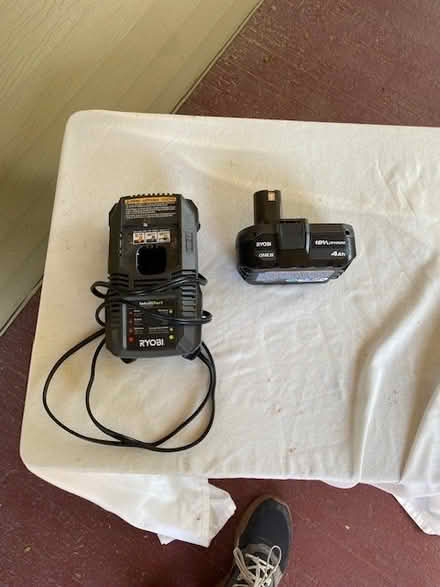 Photo of free Ryobi rechargable battery (inner N/NE Portland) #1