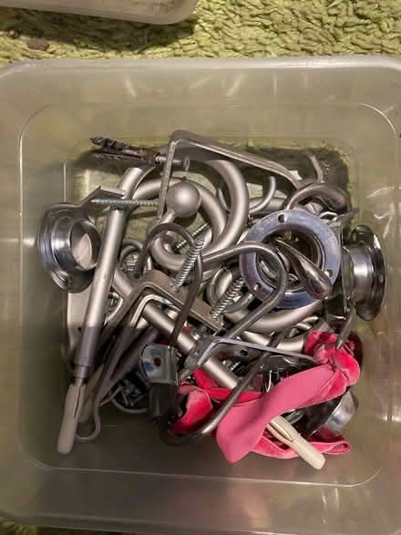 Photo of free Box of misc fixtures and fittings (Balham) #1