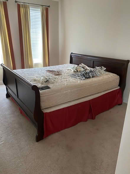 Photo of free King bed with mattress (Odenton, MD) #1
