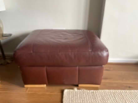 Photo of free 2 settees and pouffe (Formby) #2