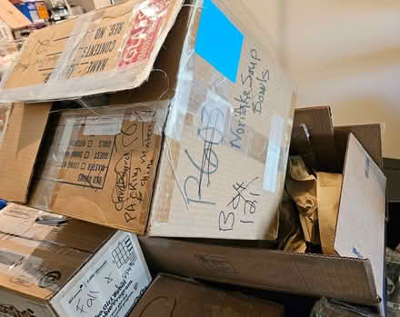 Photo of free Boxes and Packing Materials (West Seattle) #2
