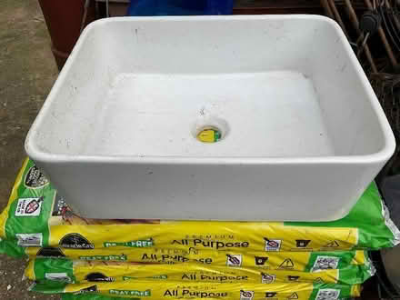 Photo of free Small white sink for garden (High Brooms TN4) #3