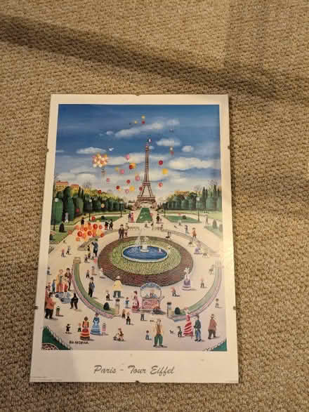 Photo of free Eiffel tower artwork from paris (Botley OX2) #1