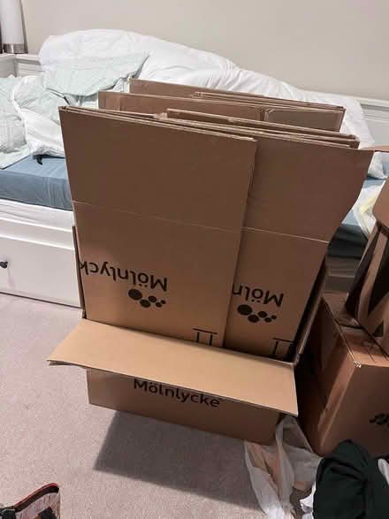 Photo of free Cardboard boxes - good for moving (Leith, EH6) #1