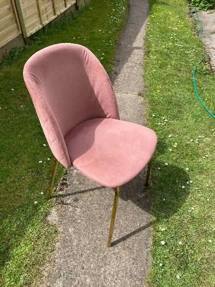 Photo of free Pink bedroom chair (Odd Down) #1