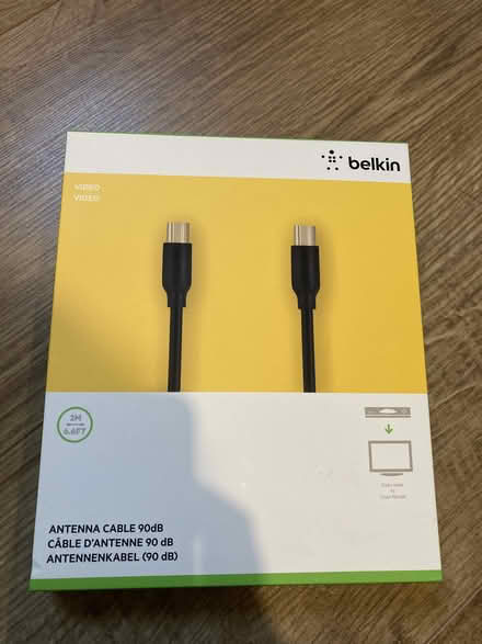 Photo of free Coaxial aerial male-female cable (Newhaven EH6) #1