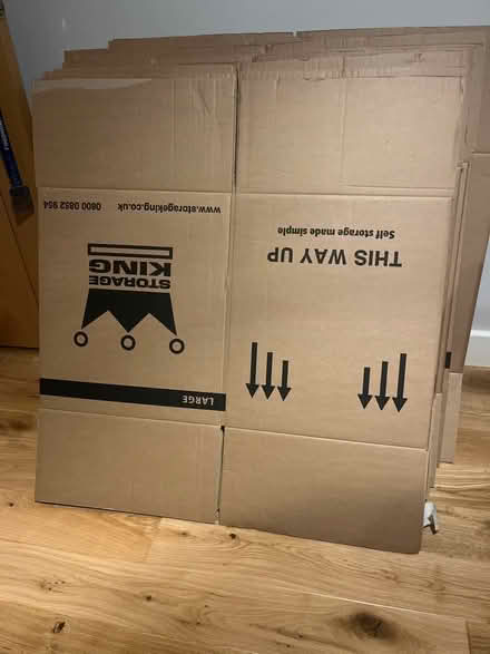 Photo of free 10 large packing boxes (Bath, BA2 (Riverside)) #1
