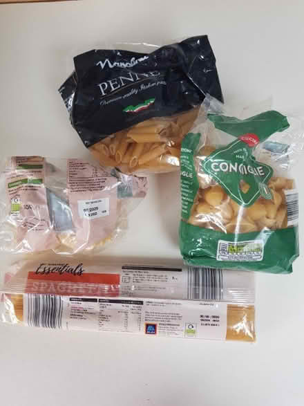 Photo of free Opened packs of assorted dried pasta (Townsend AL3) #1