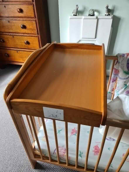 Photo of free Mamas and Papas cot changing table (Newbury, RG14) #2