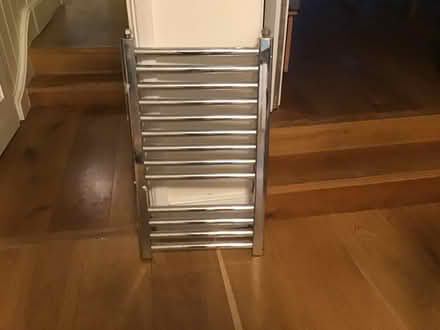 Photo of free Small silver towel rail (N4) #1
