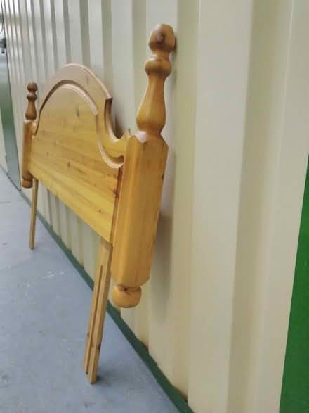 Photo of free Double Bed Head Board (Pine) (Moorhouse CA5) #2