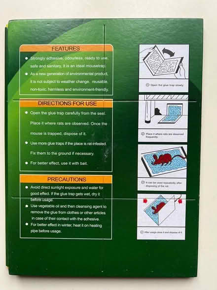 Photo of free 8x Sticky Mouse and Rat Trap (NEW) (Sevenoaks TN13) #2