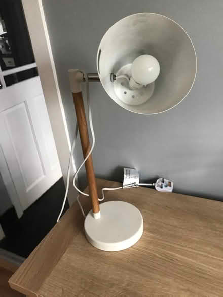 Photo of free White desk lamp (Abraham Heights LA1) #2