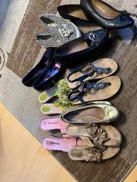 Photo of free Various Ladies size 6 (9 pairs) (Wokingham RG40) #1