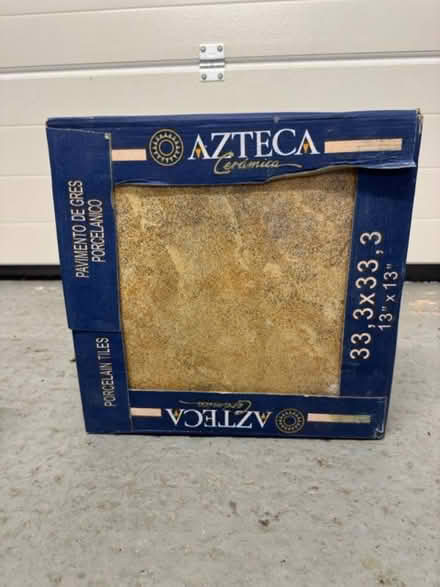 Photo of free Porcelain floor tiles (x27) (Rumsam EX32) #1