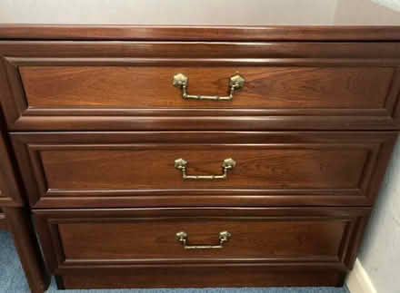 Photo of free Dark Wood Drawers (Grays RM17) #1