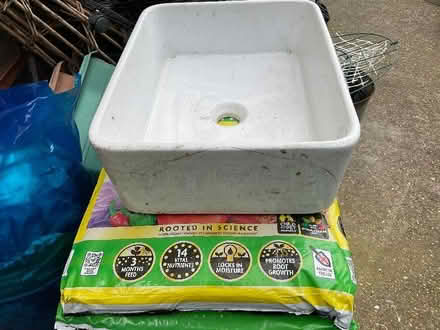 Photo of free Small white sink for garden (High Brooms TN4) #2