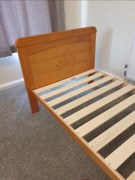 Photo of free Toddler bed, mattress and sheets (Kings norton) #3