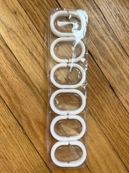 Photo of free New: 12 shower curtain rings (Westfield, NJ) #1