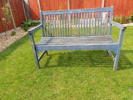 Photo of free Wooden Garden Bench (Southport Crossens PR9) #1