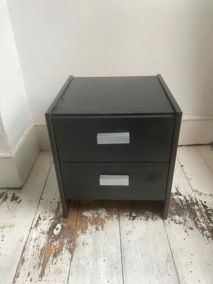 Photo of free black bedside table (peckham rye SE15) #2