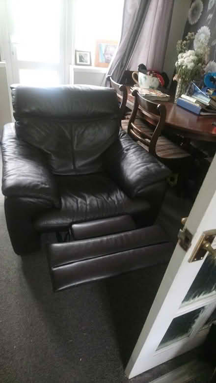 Photo of free Brown recliner (Tunbridge wells Ramslye TN4) #1