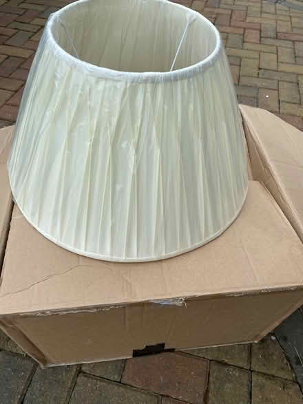 Photo of free Very large lamp shade (Woodley, Reading RG5) #2
