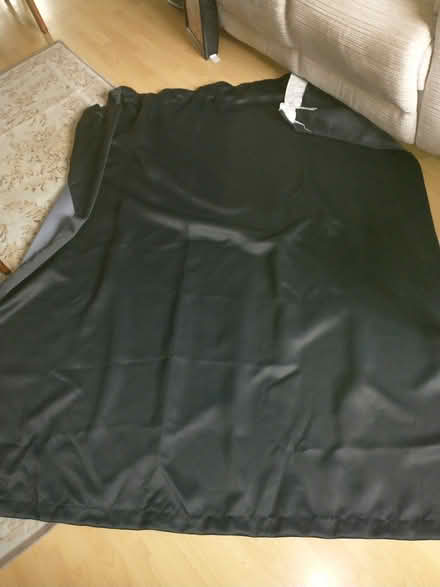 Photo of free Black blackout curtains (OX11) #1