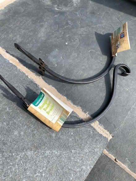 Photo of free Hanging basket brackets (Prestwich M25) #2