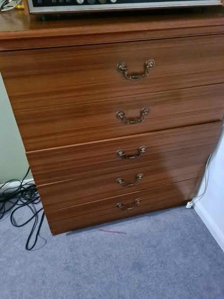 Photo of free Chest of drawer (Bedford) #1