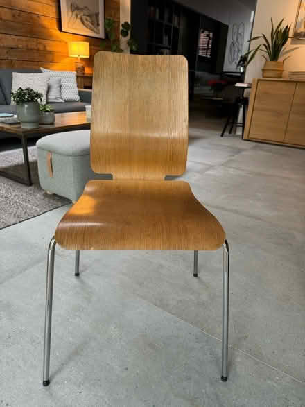 Photo of free 4 wood chairs (Ealing Broadway) #1