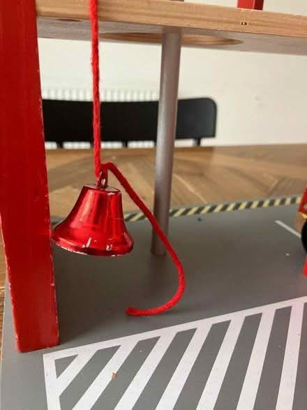 Photo of free Wooden toy fire station (DA3) #3