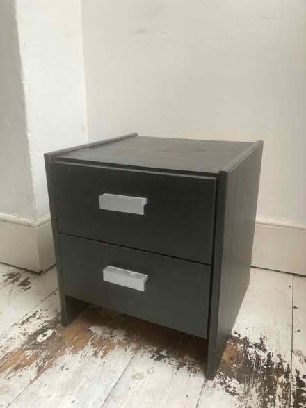 Photo of free black bedside table (peckham rye SE15) #4