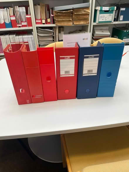 Photo of free Plastic folders (Thomas St Dublin 8) #1