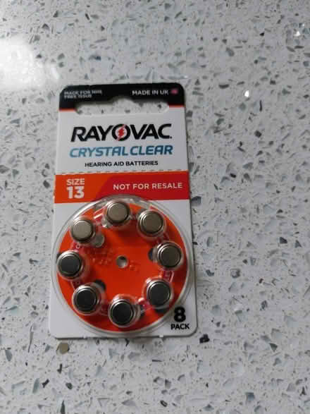 Photo of free Rayovac Orange Hearing Aid Batteries (Bancroft MK13) #1