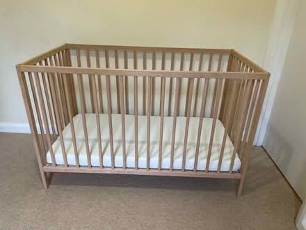 Photo of free Ikea cotbed with mattress 120x60 (TN13) #1