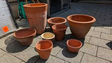 Photo of free Terracotta plant pots (Bare) #1