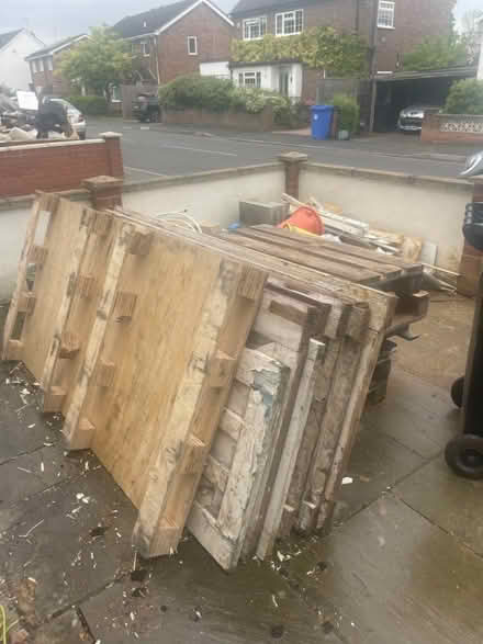 Photo of free Wooden pallets and wooden doors can be firewood (Horsell GU21) #2
