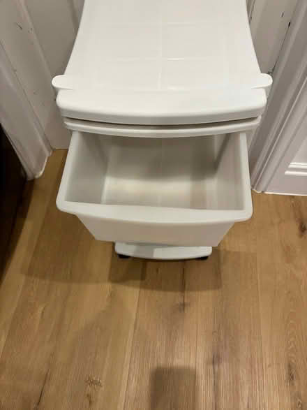 Photo of free Plastic 3 draw storage (Surrey KT10) #2