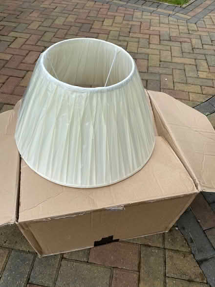 Photo of free Very large lamp shade (Woodley, Reading RG5) #1