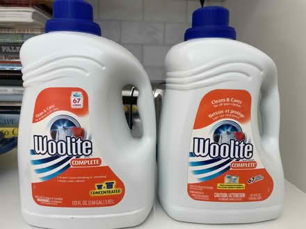 Photo of free 2x 133 oz Woolite laundry detergent (Los Altos) #1